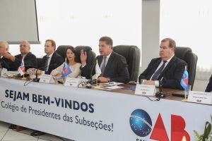 OAB Brusque participa do 88º Colégio de Presidentes