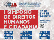 OAB Brusque promove Simpósio de Direitos Humanos e Cidadania