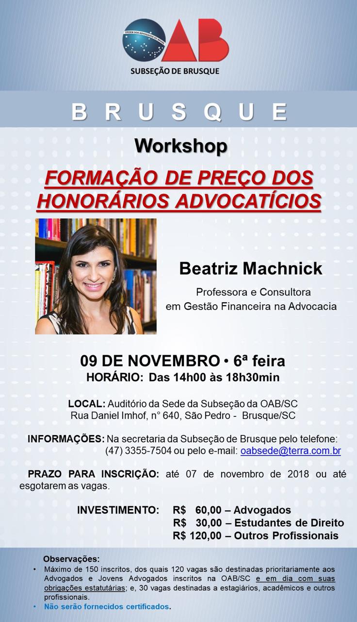 Curso sobre cálculo de honorários