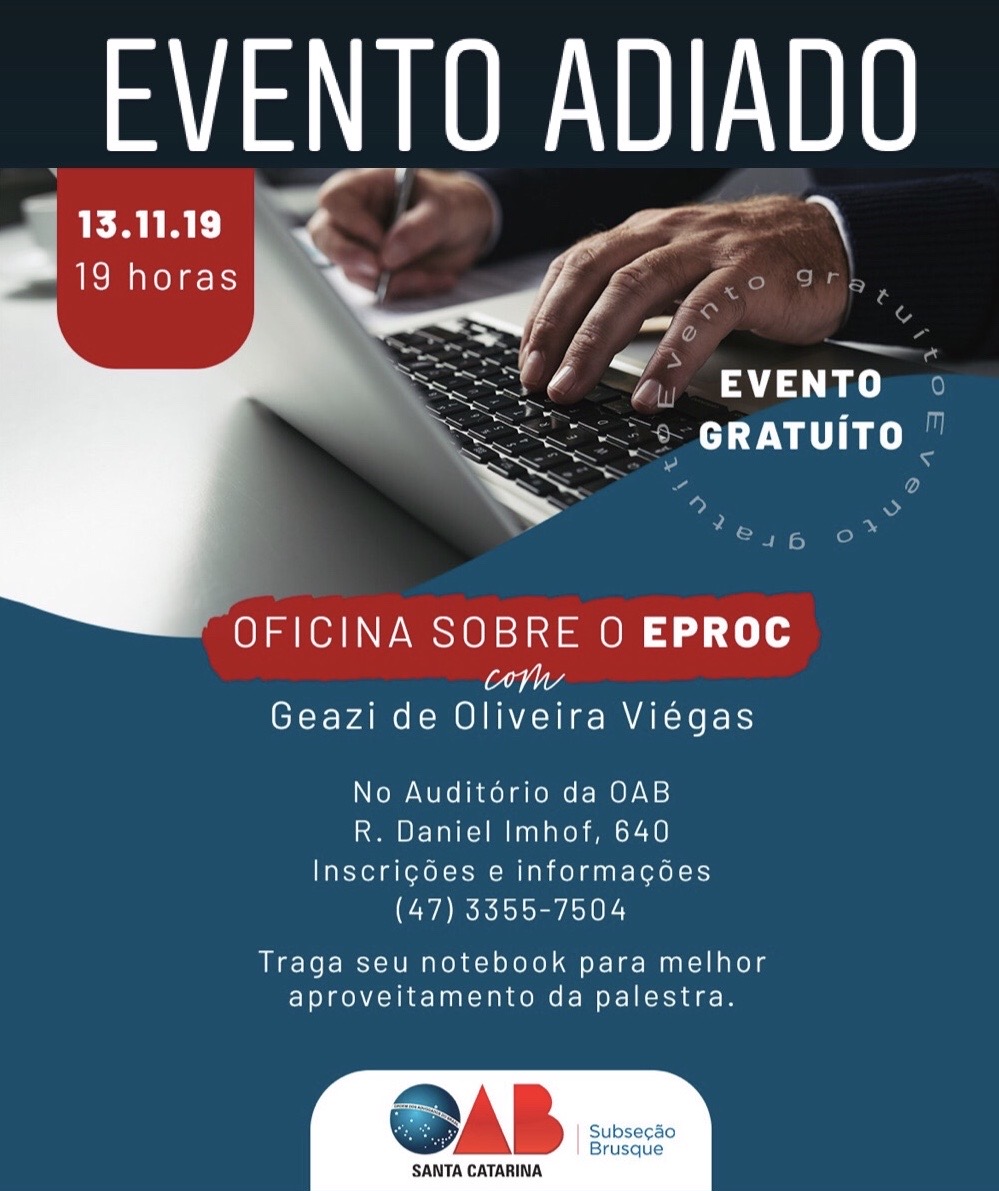 evento adiado