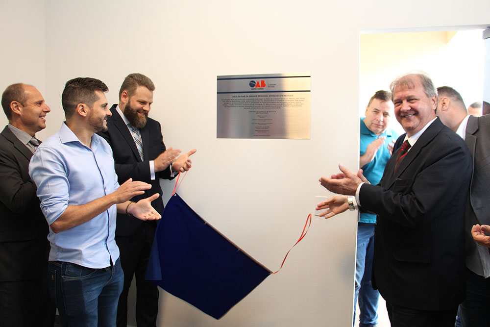 OAB de Brusque inaugura sala na UPA OAB de Brusque inaugura sala na UPA